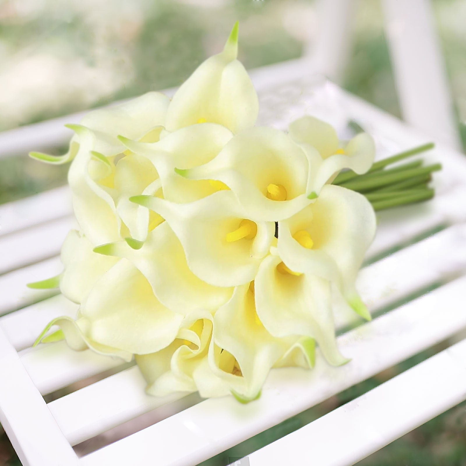 white calla lily flower bouquet