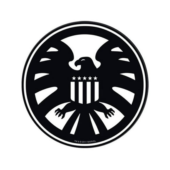 Shield stickshieldsymbl Shield Marvel Shield Logo Symbol Sticker