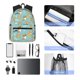 thumbnail image 4 of Fotbe Cute Dogs Corgi Mochila Ligera Casual para Laptop para Hombres y Mujeres, Mochila Impermeable de Uso Diario, Mochila para Universidad, 4 of 6
