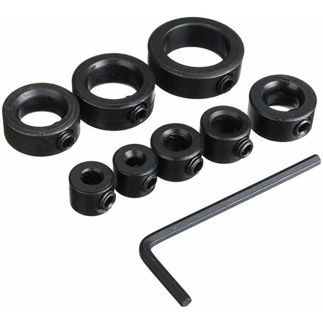 Tope de profundidad, topes de profundidad de perforación, collares de tope de profundidad de 3 a 16 mm -
