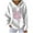 A White, variant on Essentials Hoodie Ndbuld Ladies' Fashionable Casual Printed Solid Color Long Sleeved Pocket Hooded Groove Stripe Top Hoodie Hot Pink S