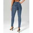 thumbnail image 3 of roswear Skinny Jeans for Women Ripped Stretchy, 29.92" Inseam, Size 4-20, 3 of 6