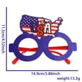 thumbnail image 2 of LHWEN 8 Styles American Flag Sunglasses Perfect for Patriotic Parties Independence Day Concerts and More Fun and Unique Designs High Quality Lightweight and Comfortable for Any Celebration, 2 of 4