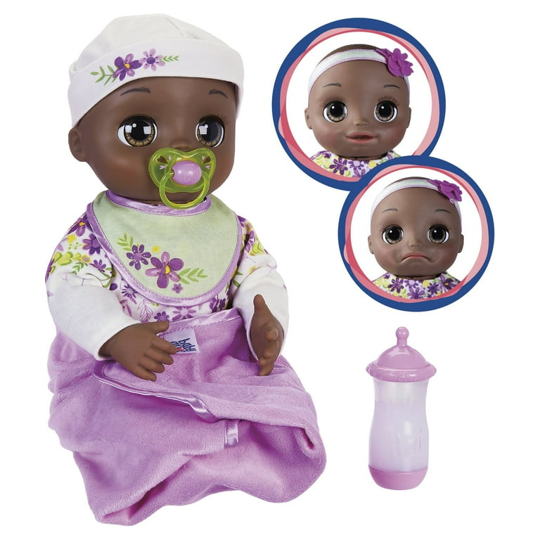 Baby Alive Real As Can Be Baby Doll 80 Lifelike Expressions with Accessories