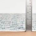thumbnail image 2 of Dash & Albert Melange Diamond Machine Washable Rug, 2' 6" x 8', Blue, 2 of 7