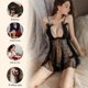 thumbnail image 2 of XmhyTop Lencería Erótica para Mujer, Babydoll Sexy con Camisón de Dormir Atractivo, Diseño para Curvas Sensuales,Tallas 3XL Negro, 2 of 5
