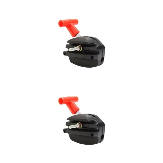 Baohd Pièces de Tondeuse Durables pour une Performance Durable Outils Essentiels Outils de Jardin Tondeuses Pièces de Rechange Interrupteur de Survolteur de Tondeuse 2 2Ensemble