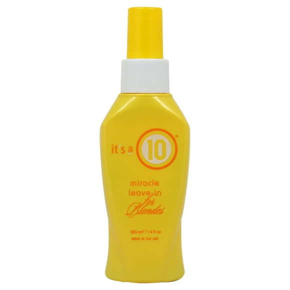 Miracle Leave-In For Blondes by Its A 10 for Unisex - 4 oz Treatment