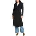 thumbnail image 3 of Sandro womens  Boucle Wool & Alpaca-Blend Coat, 38, Blue, 3 of 4