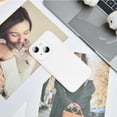 thumbnail image 2 of Silicone Case for iPhone 14 Plus 6.7 Inches, Fine Hole Scratch Proof, Shock Proof Fingerprint All-Round Protection Mobile Phone Case(White), 2 of 12