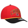 thumbnail image 3 of Youth New Era  Red/Black Kansas City Chiefs  Arch COOLERA 9FORTY A-Frame Adjustable Hat, 3 of 4