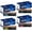 TN433-4PK, variant on ab TN433 TN-433 Toner Cartridge Set 4 Pack Compatible TN433BK TN433C TN433M TN433Y Replacement for Brother TN433 TN-433 TN 433 MFC-L8900CDW HL-L8360CDW MFC-L8610CDW Printer