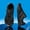 Black, variant on Minimalist Zero Drop Sneakers for Couples, Wide Toe Box Breathable Mesh Barefoot Style Shoes, Slip-Resistant Outdoor Footwear for Tennis, Camping, and Casual Adventures
