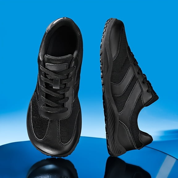 Men's Minimalist Barefoot Sneakers Wide Toe Box Zero Drop Breathable Mesh Non-Slip Walking Shoes for Running Hiking Tennis Camping Gym Outdoor Training