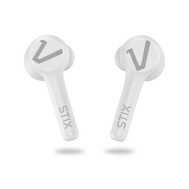 Veho STIX True Wireless Bluetooth Earphones with Charging Case - White