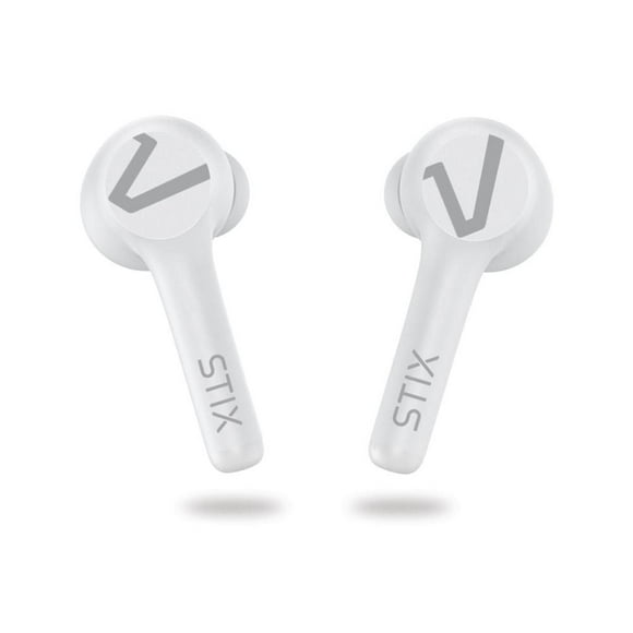 Veho STIX True Wireless Bluetooth Earphones with Charging Case - White