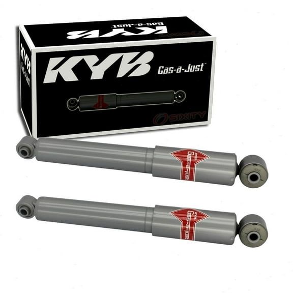 2 pc Rear Shock Absorbers compatible with Hyundai Elantra 1.8L L4 2011-2016