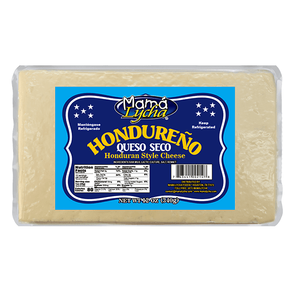 M. Lycha Queso Seco Hondureno 12/12 oz.