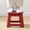 Red, variant on Compact Folding Stool, Space-Saving Seat for Home, Office or Outdoor Tasks and Camping