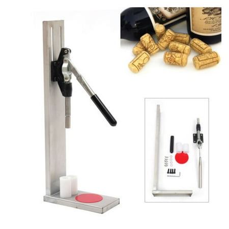 

wangc123 2POM Hand Pressure Manual Corker Cork Wine Bottle Corking Inserting Stopper Tool