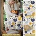 thumbnail image 5 of Pioneer Flower Floral Print Pattern Round Tablecloth 60 X 60 Inch, Wrinkle Resistant Wipeable Table Cloth for Kitchen Dining Picnic Patio Party, 5 of 6