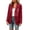 21# Wine, variant on Womens Sheer Mesh Jackets Long Sleeve Lace Lapel Open Front Lightweight Loose Fit Office Casual Blazer Suit Coat Cardigans Navy L