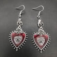 thumbnail image 3 of Jewelry Bat Skull Coffin Earrings Evil Eyes Heart Cross Spider Snake Butterfly Earrings Aesthetic Egirl Cool Accessories, 3 of 5