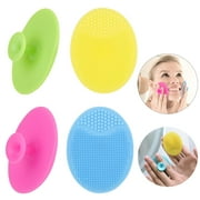 Face Scrubber,Soft Silicone Facial Cleansing Brush Pad Exfoliator Scrub Scrubby for Massage Pore Blackhead Removing Exfoliating-Unique Cool Fun Christmas Gift Present for Girl Sister Best