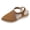 Brown, variant on YLYL Women's Sandals Espadrilles Wedge Platform Heel Point Toe Elastic Ankle Strap Casual Summer Shoes