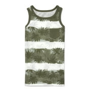 The Children's Place Palm Tree Print Pocket Tank Top (Big Boys)