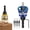 Blue, variant on Two-Flute Counterbore with Depth Stop, Adjustable Countersink Set, 4PCS HSS M2 Tapered Drill for Woodworking