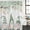 Sage Green, variant on Sky Blue Gnomes Coastal Shower Curtain Set - Small 36" x 72" Washable Bathtub Curtain with 12 Hooks, Eucalypus Starfish Shell Anchor Waterproof Fabric Stall Shower Curtains for Bathroom Décor