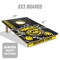 thumbnail image 2 of YouTheFan NCAA Wichita State Shockers 2' x 3' Cornhole Game No Bags, 2 of 5