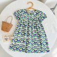 thumbnail image 1 of Vestidos de verano para niñas, vestidos de verano para niños, sin mangas, bonito estampado de paraguas, cuello redondo, vestido acampanado, vestidos de princesa de verano para niñas Tan Jianjun unisex, 1 of 2