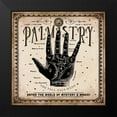 thumbnail image 2 of Marrott, Stephanie 12x12 Black Modern Framed Museum Art Print Titled - Palmistry, 2 of 5