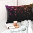 thumbnail image 6 of Vsdgher Colorful Sparkling Print Pillow Cases -Iconic Collection Pillowcases -Extra Soft, Not easy to deform,not pilling Export quality, 6 of 8