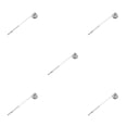 thumbnail image 1 of Bewildely Extintor de velas Mango largo Fiesta Hogar Apagallamas Mecha de seguridad de mano pulida Extinguir Plata Type2 NO2 Bewildely CBP381365, 1 of 5