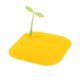 thumbnail image 2 of Cute Sprout Bean Seal Cover previene el hedor Tapón de fregadero de cocina Tapones de agua del fregadero Wdftyju Libre de BPA, 2 of 5
