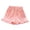 Red, variant on vigerkar Girls Summer Flowy Ruffle Hem Shorts Toddler Casual Stretch Cotton Shorts Pants with Pockets (White, 3-4 Years)