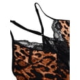 thumbnail image 5 of PALACLOTH Women Plus Size Night Gowns Sexy Leopard Lace Night Dress, 5 of 7