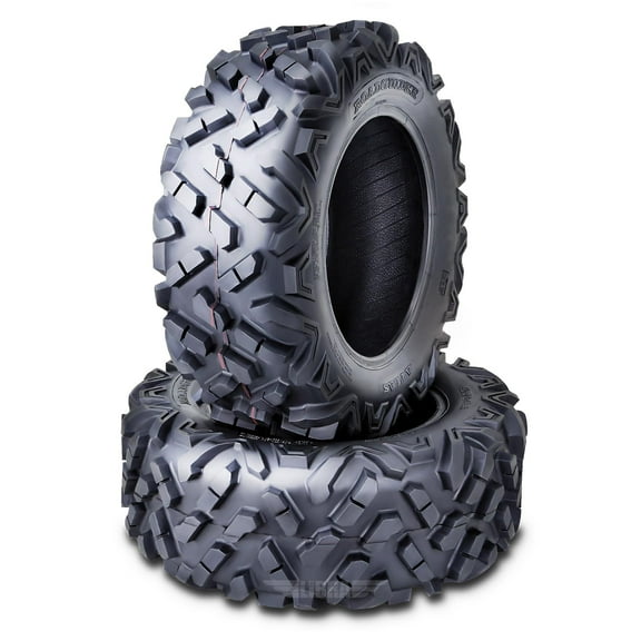 Set 2 Roadguider ATV UTV Tires 25x10-12 25x10x12 6PR