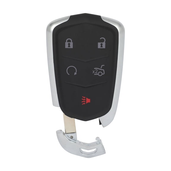 cciyu Key Fob Shells Case 2014-2017 for Cadillac ATS 2.5L 5 Buttons