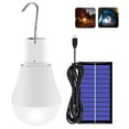 thumbnail image 2 of Bewildely Luz de plástico con energía Solar DC 5V 800mAh 56.32LM Carga USB Lámpara de 180 grados Herramientas de iluminación de lectura de viaje con Iluminación navideña Bewildely HA017719-00, 2 of 6