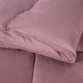 thumbnail image 4 of BNM Solid Comforter Down Alternative Bedding, Full, Mauve, 4 of 8
