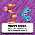 thumbnail image 4 of LUNCHLY PB&J Dunkers Snack Kit with Feastables Milk Chocolate Bar, 11g Protein, Refrigerated, 1 Snack Kit, 4 of 5