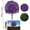 Dark Purple, variant on Clearance | Red Artificial Flowers with Ground Stake for Outdoor Garden Decoration, UV Resistant Fake Floral for Patio Porch Decor and Everyday Use