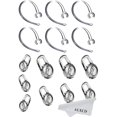 thumbnail image 1 of wonima02 Earbud Gel & Ear Hook for Plantronics, 9 Pcs (Small/Medium/Large) Clear Replacement Eargel & 6 Pcs Clear Ear Hook, Fit for Plantronics M155 M165 M1100 M100 M55 M28 M25 Voyager Edge (6+9), 1 of 1