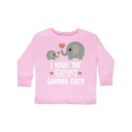 Best Gammy Ever Grandchild Gift Toddler Long Sleeve