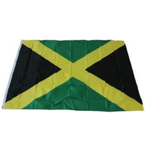 WHAMVOX Polyester Jamaican Flag Large Country Flag Banner 90 x 150 cm