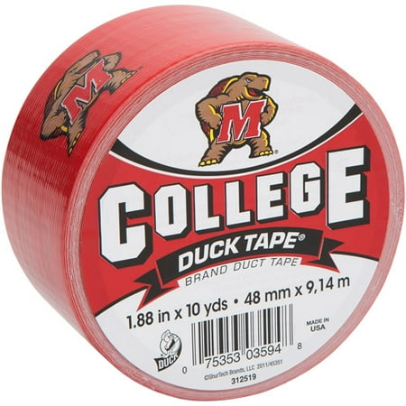 Duck Brand Duct Tape, College Logo Duck Tape, 1.88